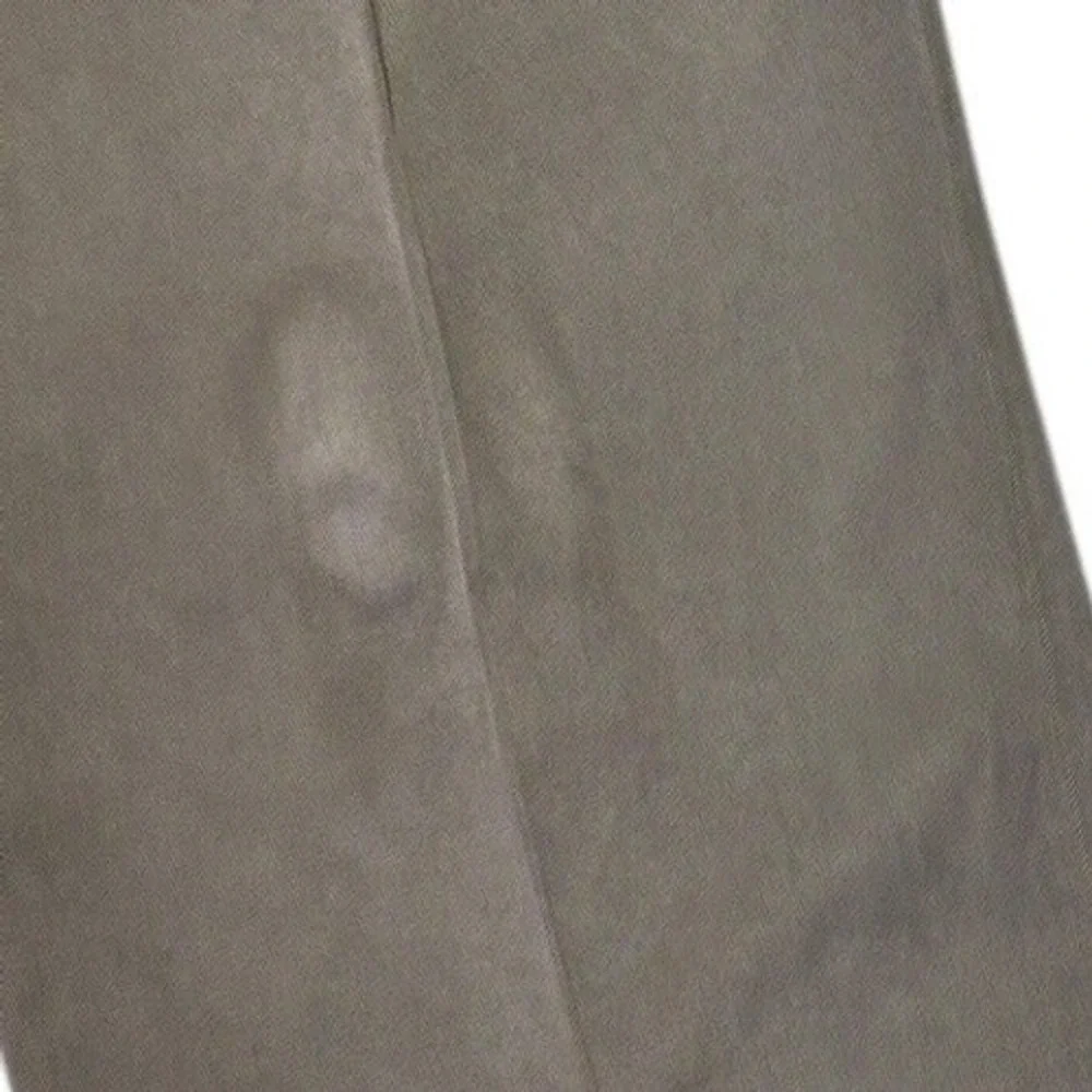 Tommy Bahama Mens 42x27 Pleated 100% Silk Trousers Taupe Gray Cuffed Relaxed Fit